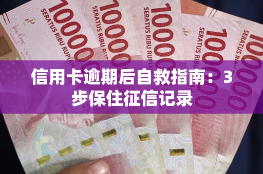 济南信用卡逾期后自救指南：3步保住征信记录